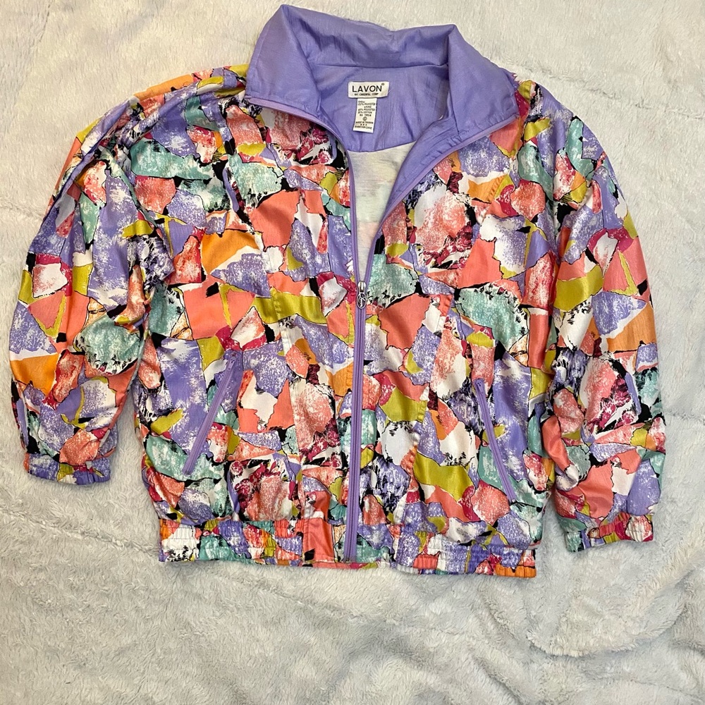 Lavon vintage 90s women’s ski windbreaker